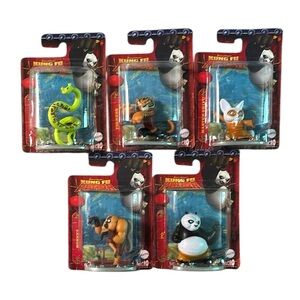 DREAMWORKS Kung Fu Panda Figurines Cake Toppers